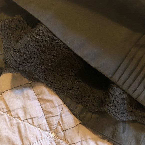 Anthropologie / Moulinette Soeurs Black A-Line Dress with Velvent Bodice Sz 2 - Picture 5 of 10